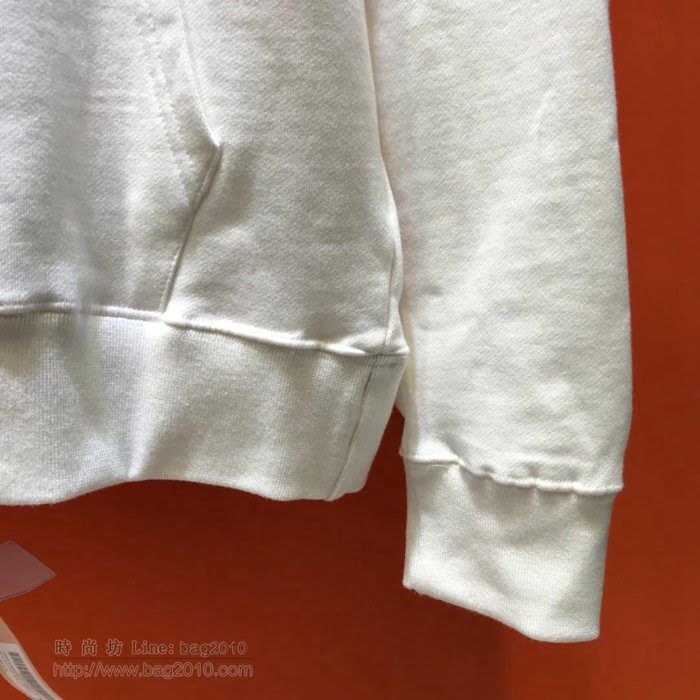OffWhite男裝 19-20FW新款 最高品質 off男士連帽套頭白色衛衣 男士秋季最新單品  tzy2366